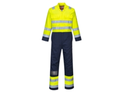 Traje de trabajo antiestático de alta visibilidad Bizflame / Amarillo marino / M Portwest