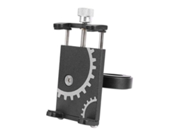 Soporte De Aluminio Para Teléfono Móvil Para Bicicleta Y Motocicleta Con Rotación De 360 Grados, Ajustable Para Teléfonos De 3,5" A 6,5".