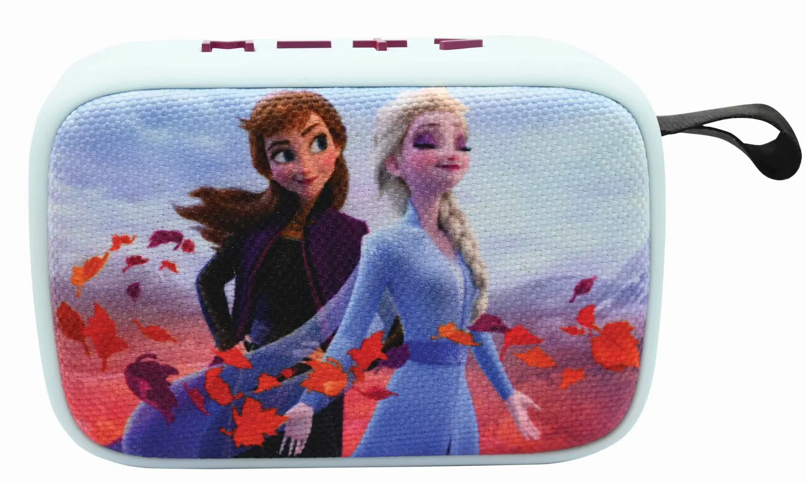 Tragbarer Bluetooth®-lautsprecher Disney Frozen Mit Stoffoberfläche