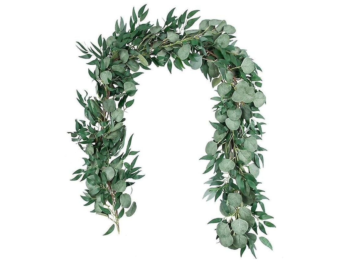 Fasst-vine Artificial De Eucalipto Colgante Decoración Hogar Props