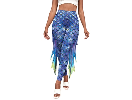 Pantalones de Mujer TUSERXLN Floral (S)