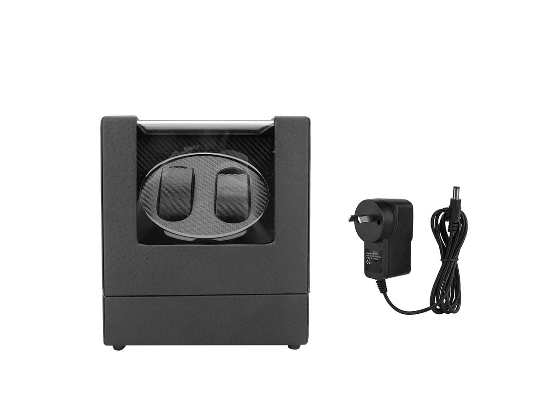 Caja de fibra de carbono de 20 mm para reloj mecánico de cuerda automática
