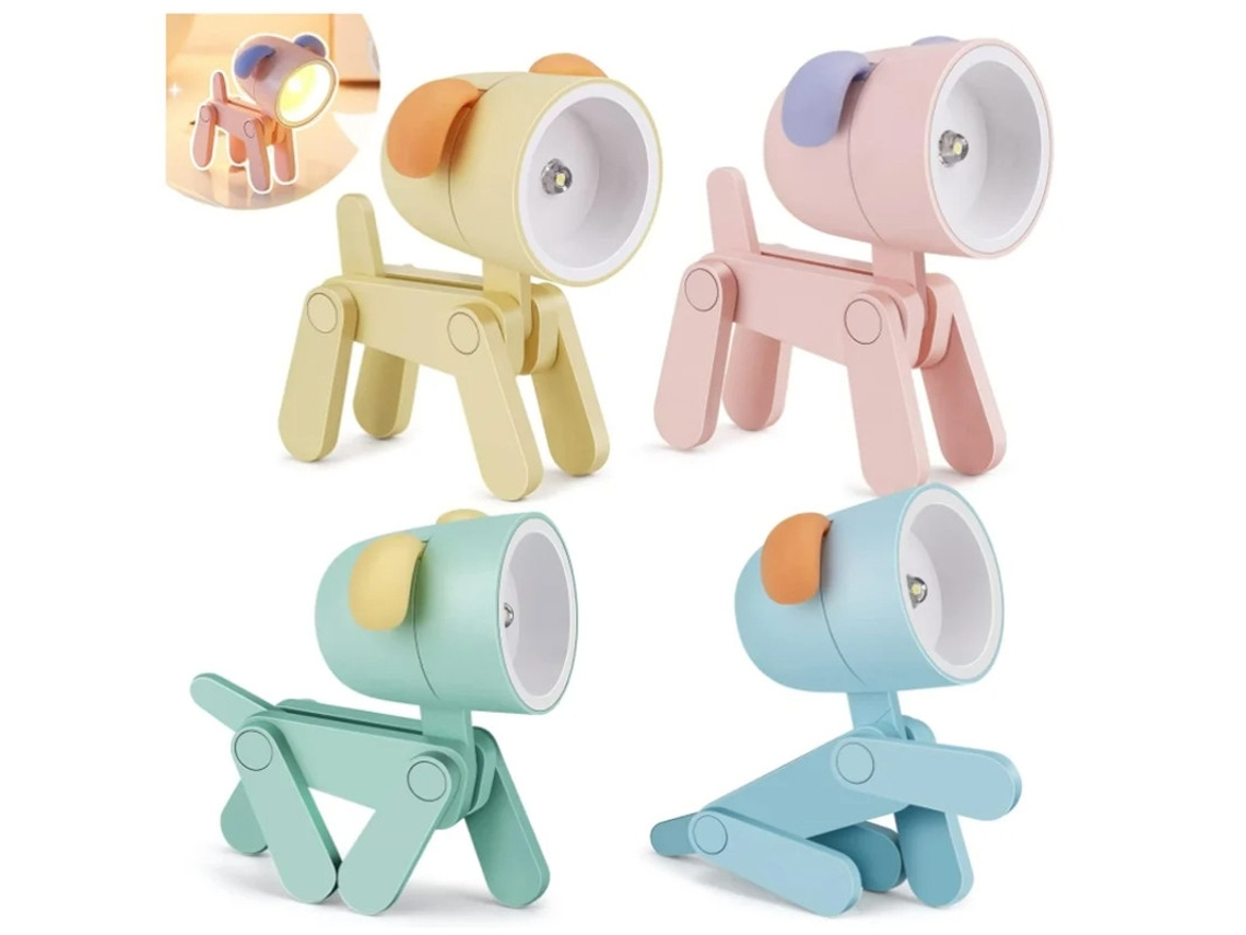 4 Unid. Mini Luz Nocturna Yizhood Soporte Teléfono 2 En 1 Azul