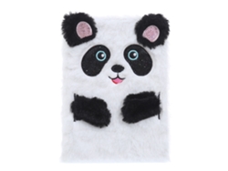 Cuaderno de peluche con dibujos animados para estudiantes