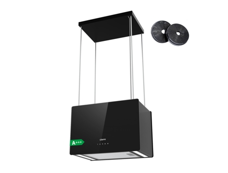 Campana de Isla CIARRA CD4850B (70m3/h0m3/h - 48 cm - Negro)