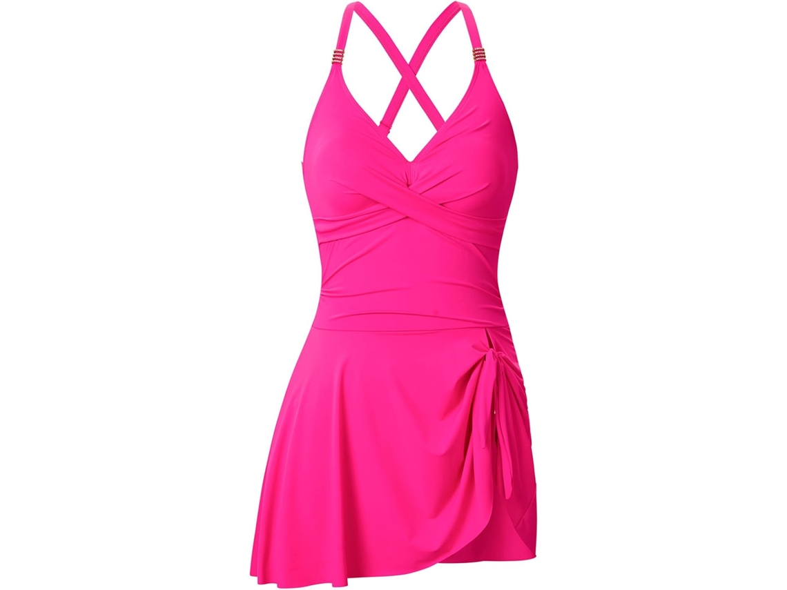 Traje de baño de mujer con escote en V SFUSHOS