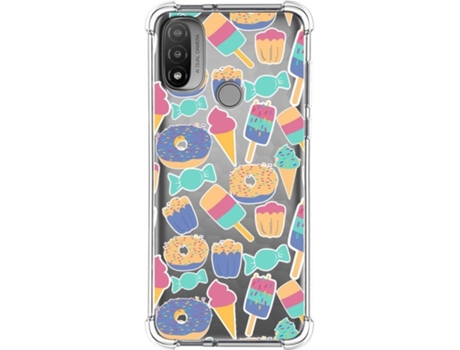 Carcasa Motorola Moto E20 TUMUNDOSMARTPHONE Dulces 02 Multicolor