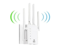 Amplificador de señal WiFi de hasta 12,880 pies cuadrados y 105 dispositivos. Amplificador WiFi. Extensor de rango WiFi Yizhood.