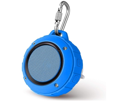 Altavoz Bluetooth portátil, altavoz de ducha impermeable IPX5 (azul) CHRONUS