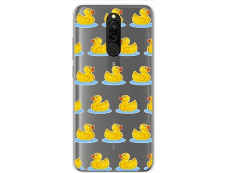 Carcasa Xiaomi Redmi 8 TUMUNDOSMARTPHONE Dibujos Transparente Multicolor