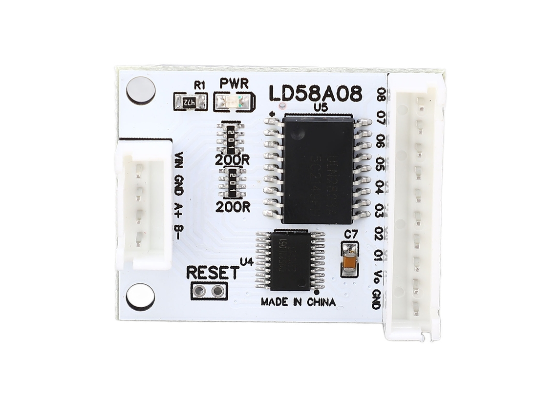 Módulo Driver Transistor De Saída Pwm Com 8 Canais Rs485 Placa De Controle Do Multifuncional Com Pinos