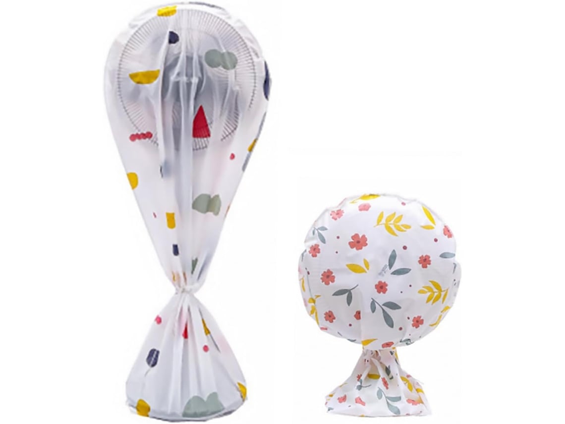 Juego De 2 Fundas Protectoras Reutilizables Para Ventiladores De Suelo Contra El Polvo