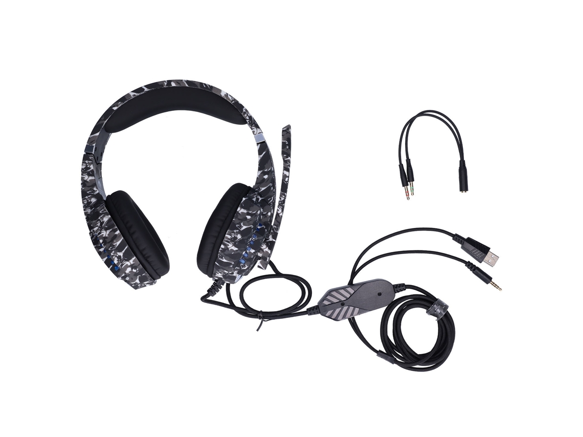 Auriculares De Juego Supraaurales Con Cable, Cancelación De Ruido, Para E-sports