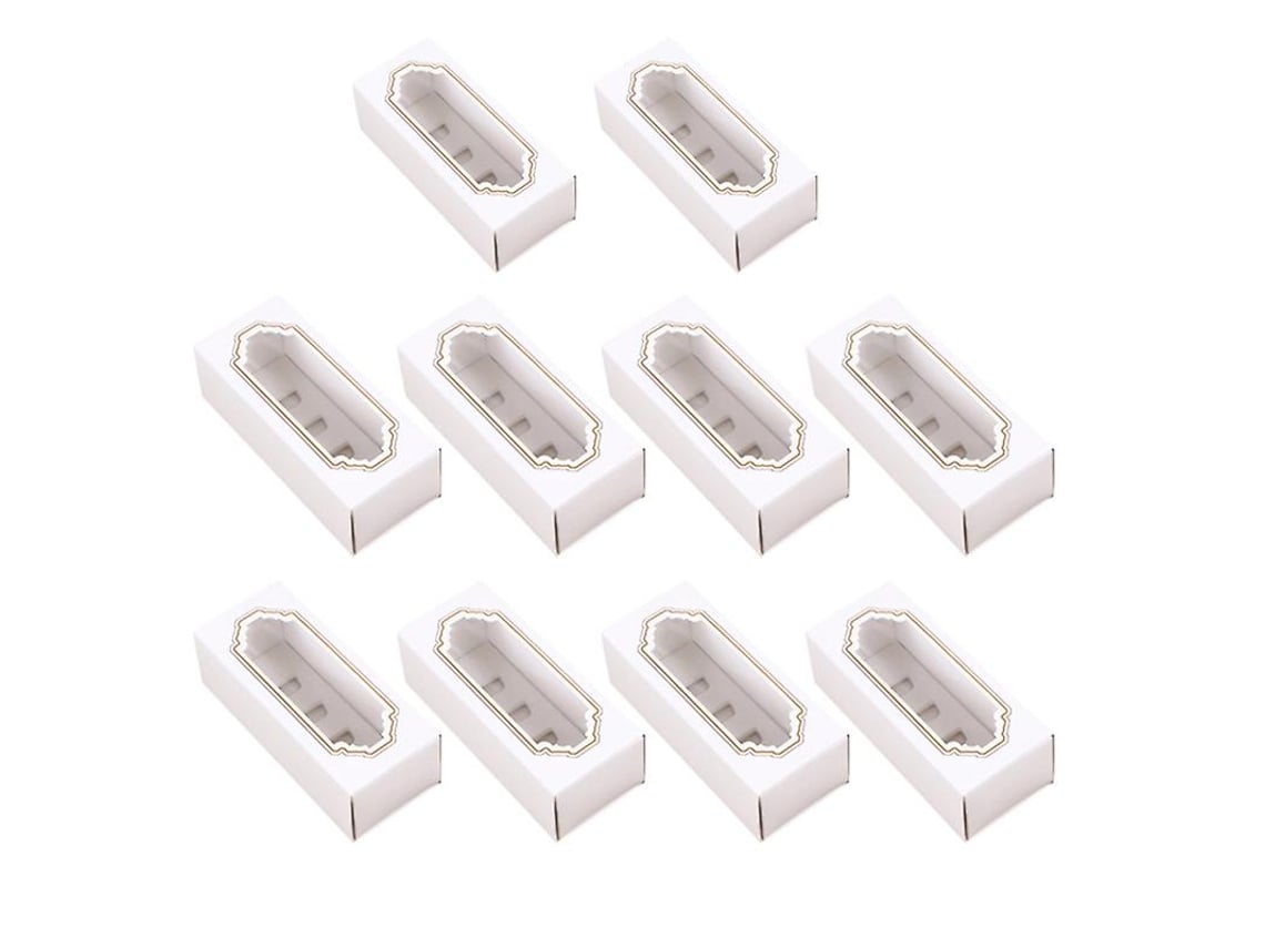 Caja De Macarrones De 10 Piezas