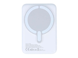 Powerbank Compatible Con Magsafe Blanco - 5.000 Mah