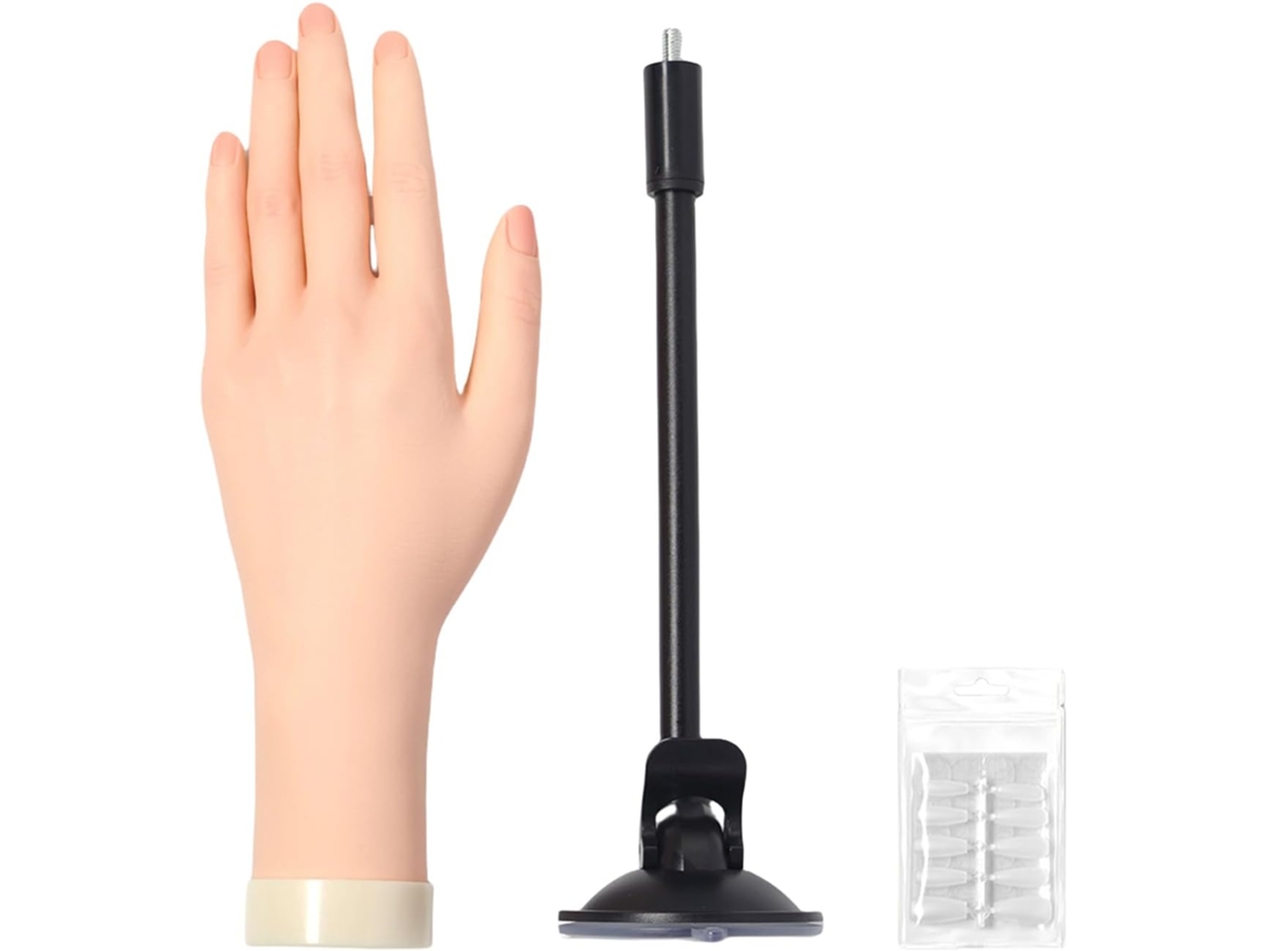 Modèle De Main Para Ongles, Mannequin Para Uso Diario