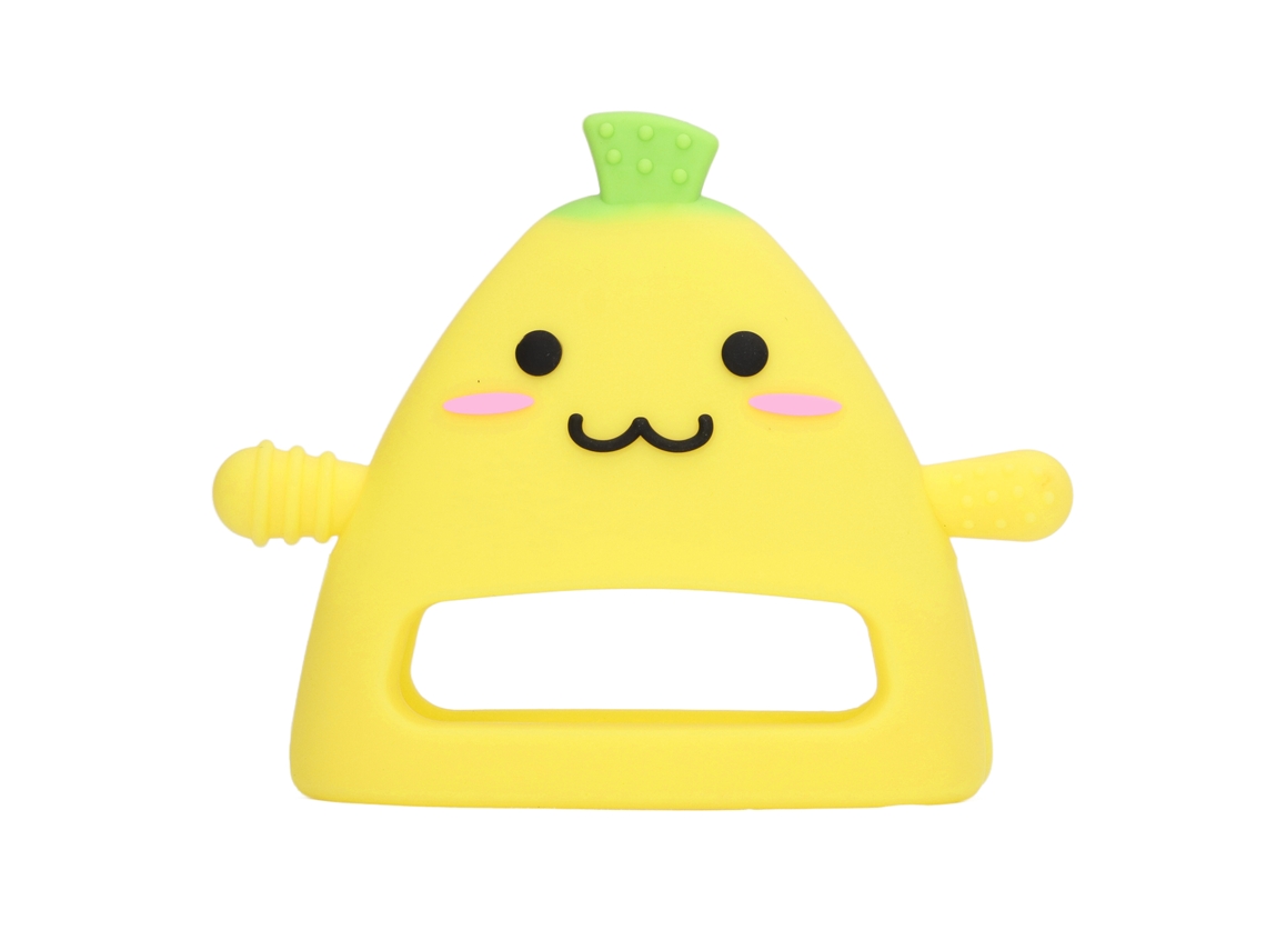 Mordedor De Silicona Con Forma De Plátano Amargo Para Manos. Frutas Que Ayudan A Calmar La Coordinación Ojo-mano.