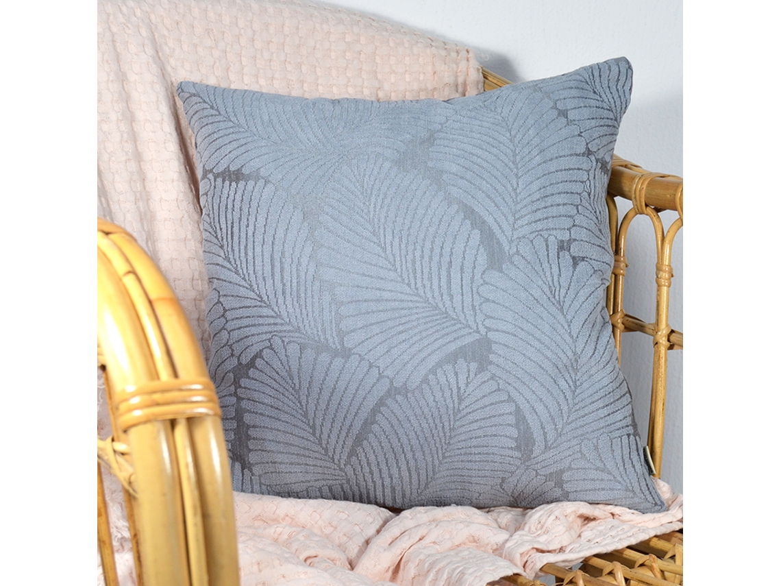 Funda de cojín Mimosa gris oscuro BOD HOME