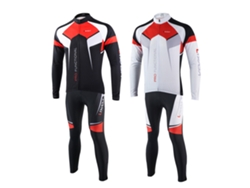 Conjunto De Ropa De Ciclismo Para Hombre, Ideal Para Verano Y Otoño: Maillot De Manga Larga Y Pantalón Transpirable De Secado Rápido.