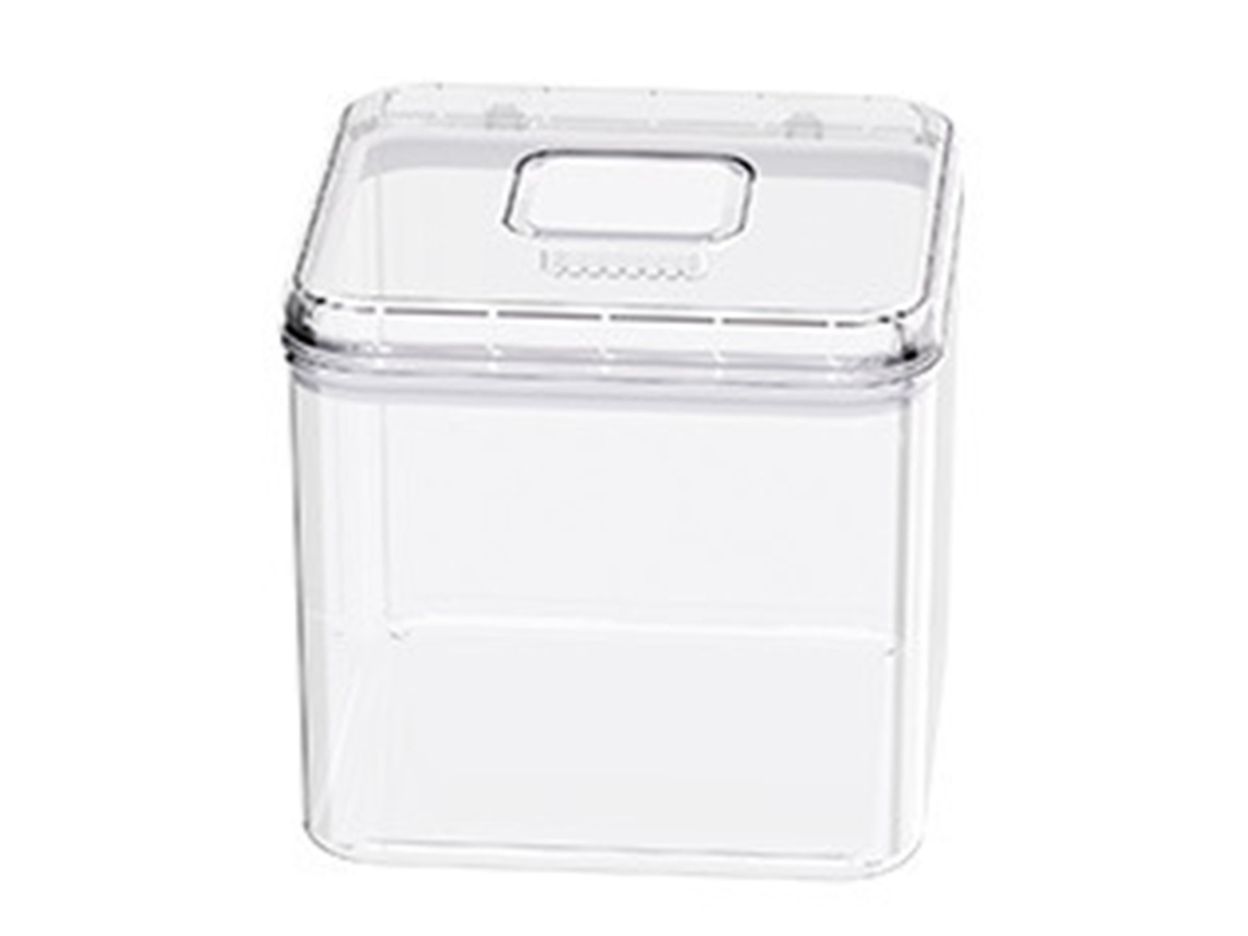 Recipiente Hermético Para Arroz Con Tapa Abatible, Plástico Transparente, A Prueba De Insectos, 7,5 Kg (16,5 Lb)