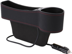 Organizador De Asiento De Coche, Cargador Usb Doble, Caja De Almacenamiento Multifuncional