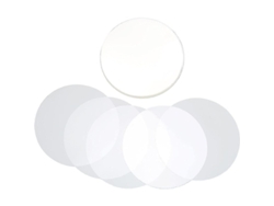 2026-100 Piezas Mylar Circular, Piezas De Botones Con Clip Pin Y Cubierta Plástica Transparente, Accesorios Para Fabricar Badges (58mm)