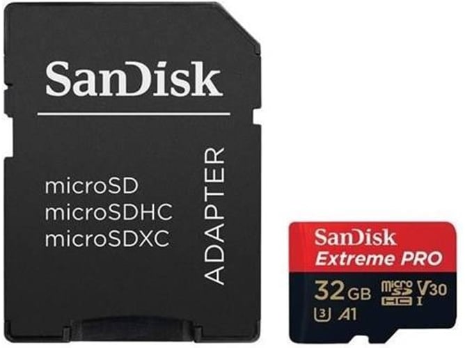 Tarjeta de memoria Micro SD SANDISK Extreme Pro 32GB