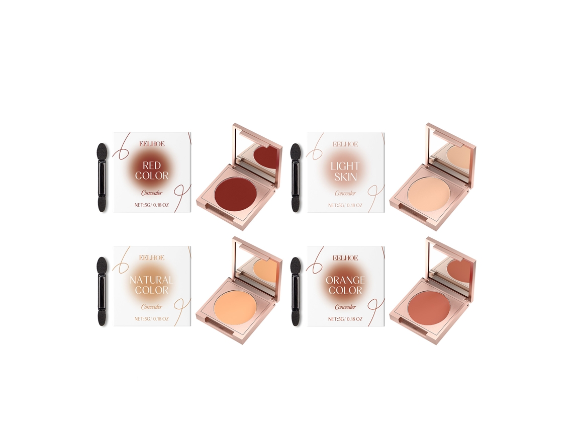 Corrector Eelhoe, Textura Ligera Y Adherente Sin Quitar El Maquillaje, Cubre Manchas Naturalmente Y Deja La Piel Con Brillo Saludable