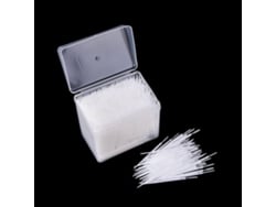 ZMDECQNA 1100 Uds palillos dentales palillo de dientes de plástico higiene bucal 2 vías