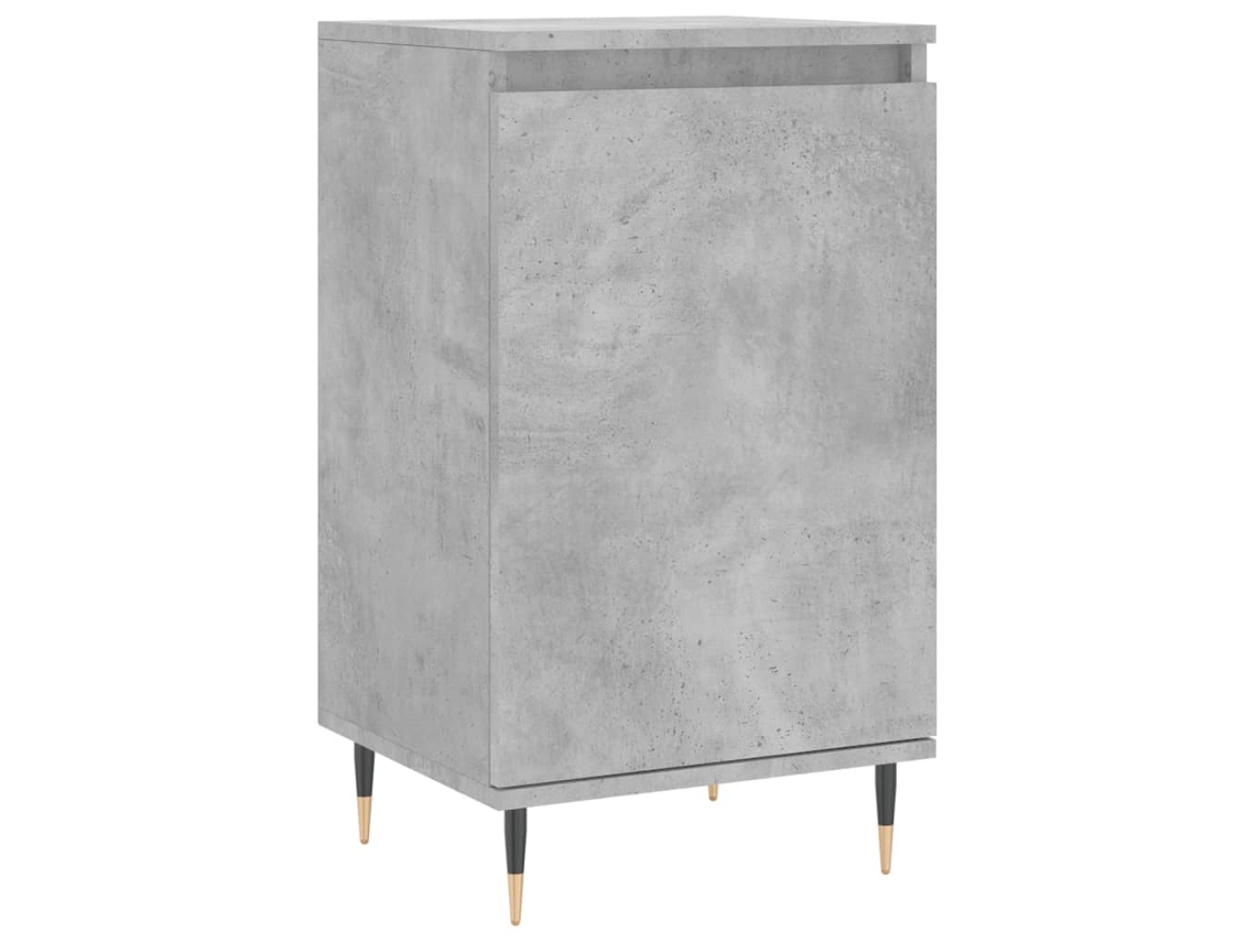 Maison Exclusive - Aparador Madera De Ingeniería Gris Hormigón 40x35x70 Cm