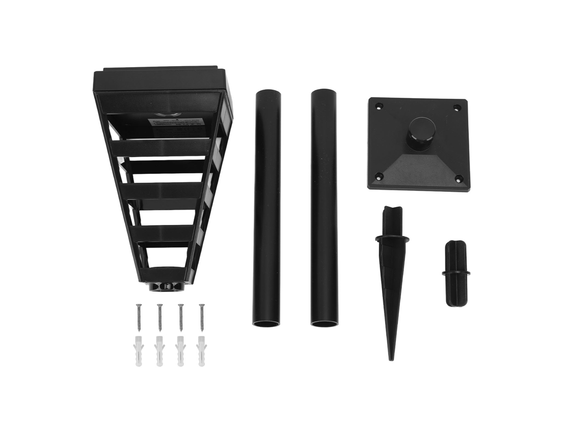 Luz LED solar superbrillante para caminos, resistente al agua, para exteriores, para patio y jardín.