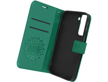 Carcasa Samsung Galaxy S21 Plus AVIZAR Libro Verde