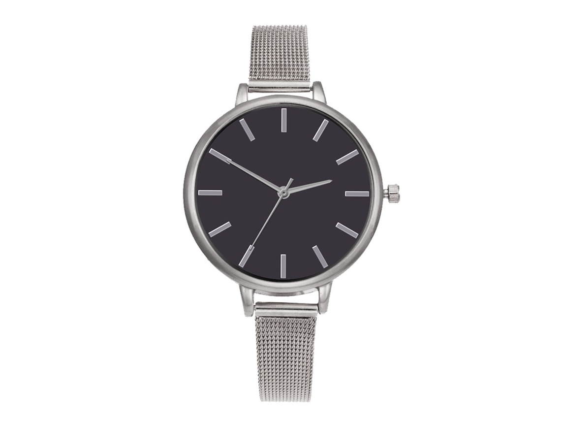 Reloj De Pulsera Zhoulianfa Para Mujer Con Números Arábigos, Correa De Poliuretano Y Movimiento De Cuarzo Blanco.