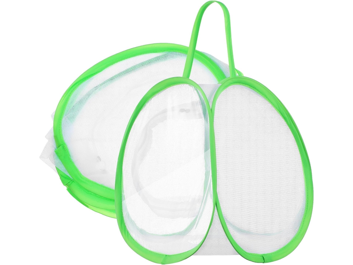 Jaula Para Mariposas Inoomp, Fabricada En Tela De Malla De Gran Capacidad, 2 Unidades, Con Malla Transparente Para