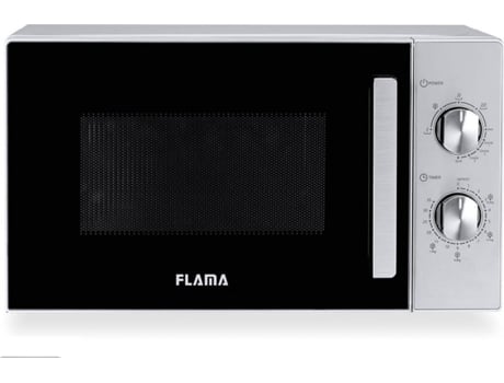 Microondas FLAMA 1803FL (20 L - Con Grill - Inox)