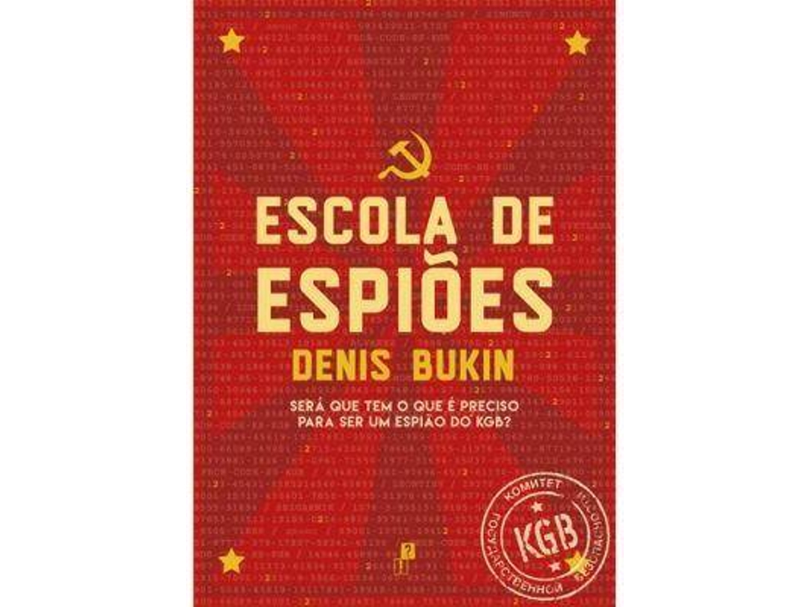 Libro Escola de Espiões de Denis Bukin (Portugués)