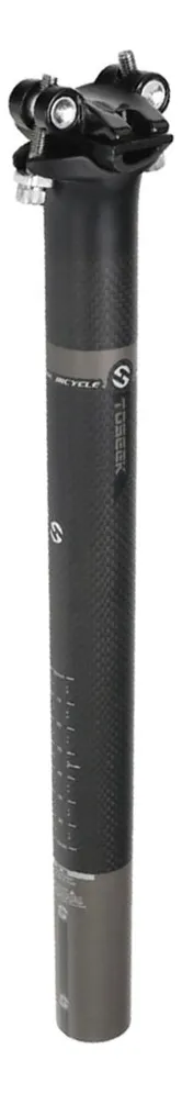 Tubo de asiento de fibra de carbono 31,6 x 400 mm Vayotoy