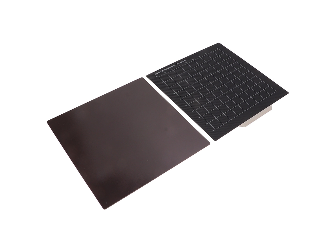 Placa De Construcción De Acero Flexible Con Pei De Dos Caras Para Impresora 3d 220x220mm
