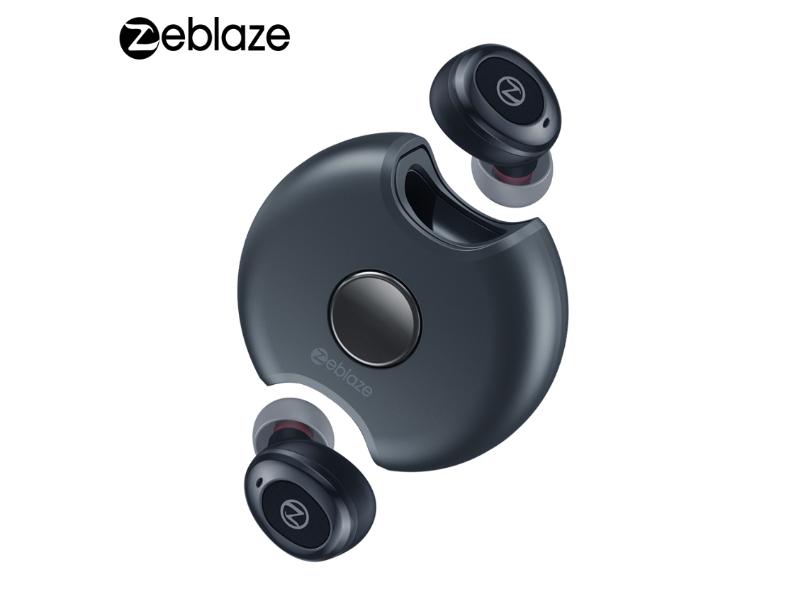 Auriculares Inalámbricos Zeblaze Zepods True Wireless Bt5.0 Ipx5 Ligeros Con Estuche De Carga Y Reducción De Ruido.