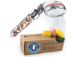 Filtro de ducha revolucionario, material ABS ecológico que garantiza un diseño de alta presión y un sistema de filtración para un rendimiento óptimo, Uni Fit.