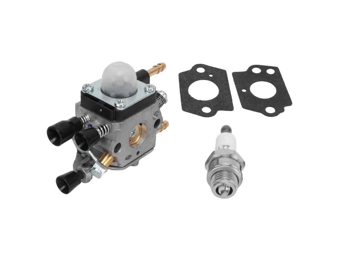 Kit De Carburador Con Bujía Para Motosierra Y Soplador Stihl Bg55 Bg65 Bg85 Sh55 Sh85