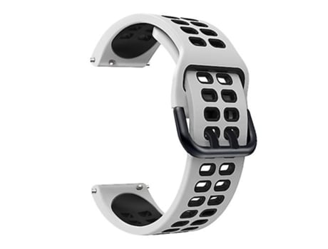 Correa para Garmin Venu 2 Plus 20 mm Correa de reloj de silicona de colores mezclados Blanco Negro VENISYMLIS