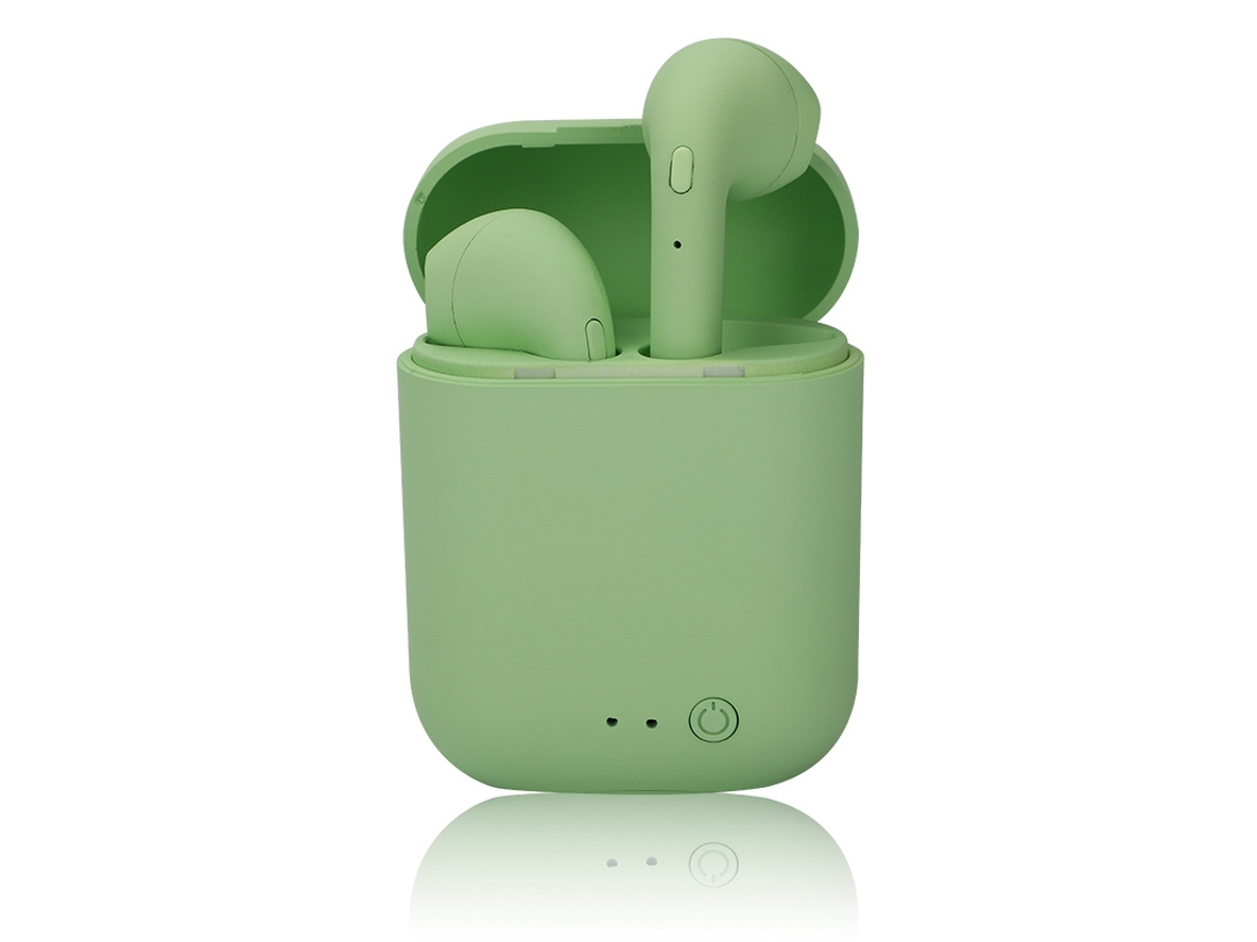 Auriculares Inalámbricos Deportivos Bluetooth Estilo Macaron (verdes), Auriculares Internos Inalámbricos 5.0 Mate