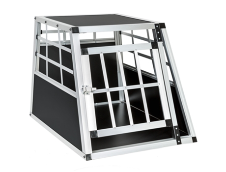 Portador TECTAKE Individual con Pared Trasera Vertical