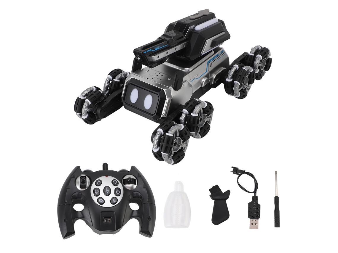 Ats-coche De Stunt Rc De 8 Ruedas 2.4g Transformador Con Derrape, Juguete De Control Remoto Para Niños, Regalo