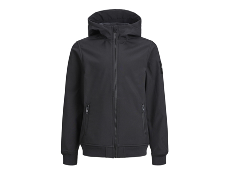 Chaqueta de Niños JACK & JONES Basic Softshell Negro (10 años)