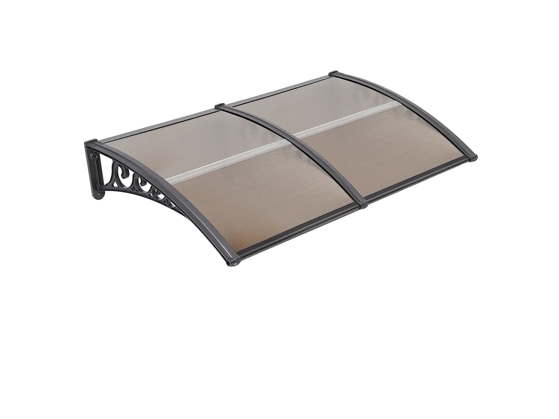 Toldos, construcción de policarbonato, protección UV, 100-200 cm