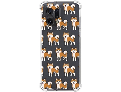 Carcasa para Oppo Find X5 5G TUMUNDOSMARTPHONE Dibujos Antigolpes Perros 08 Multicolor