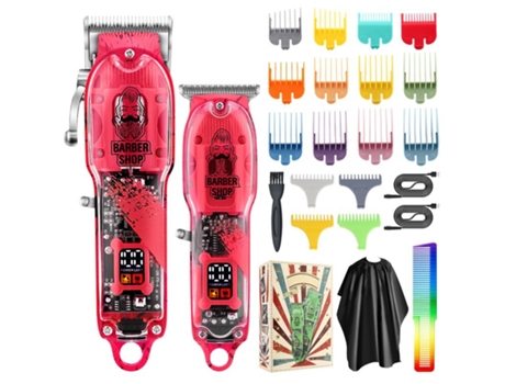 Cortapelos y Barba Multifunción TRUMSEN LM-2032 Rojo