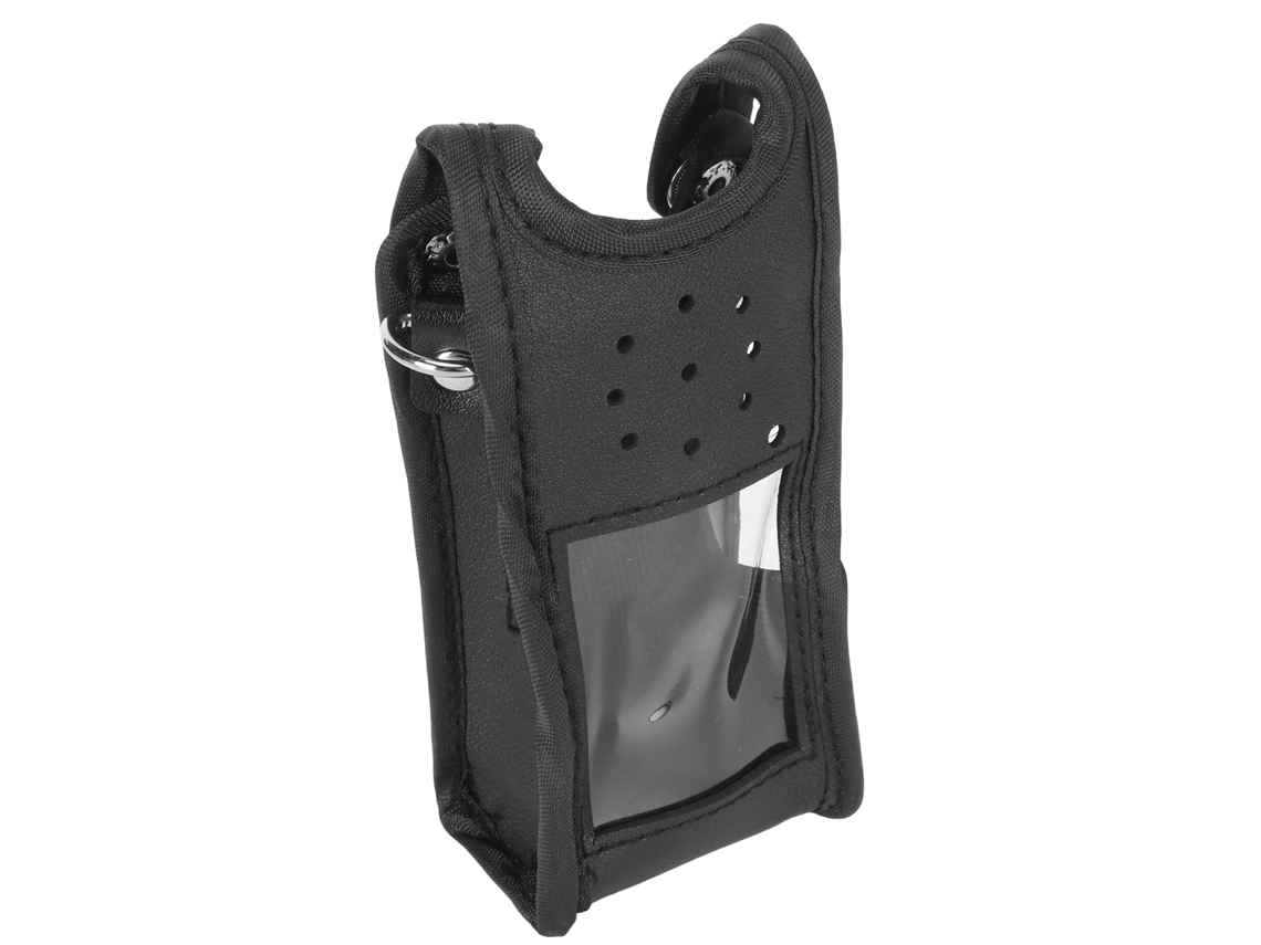 Funda protectora para radio walkie-talkie en piel sintética